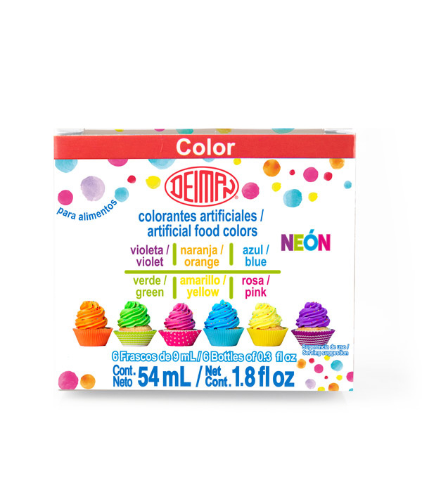 cajilla multicolor neón 370 l