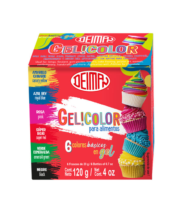 cajilla multicolor gelicolor