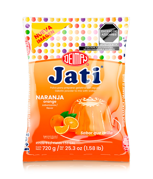 gel. jati agua naranja
