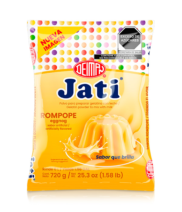 gel. jati leche rompope