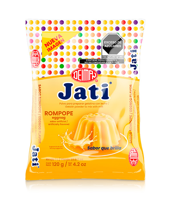 gel. jati leche rompope